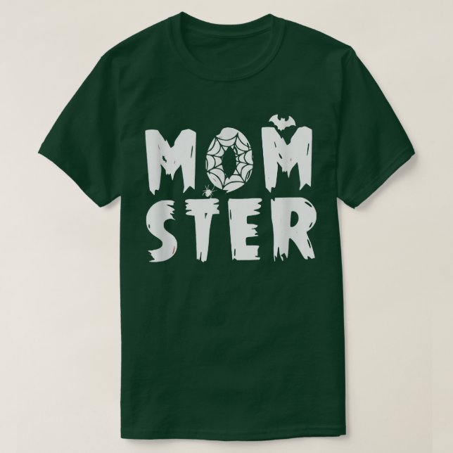 Camiseta Momster Couples Halloween Mother Family Matching L (Diseño del anverso)