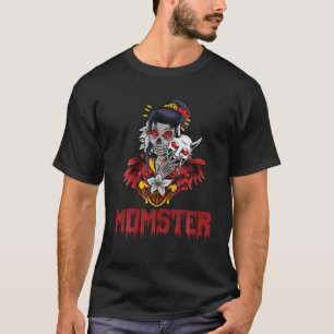 Camiseta Momster Halloween Skull