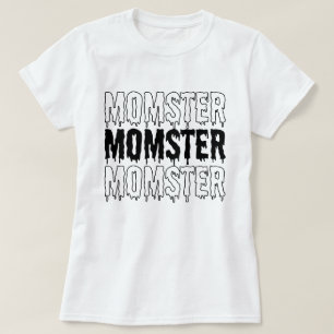 Camiseta Momster Momster Momster Funny Halloween