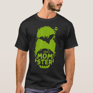 Camiseta Momster Spooky Halloween disfraces niños por mamá 
