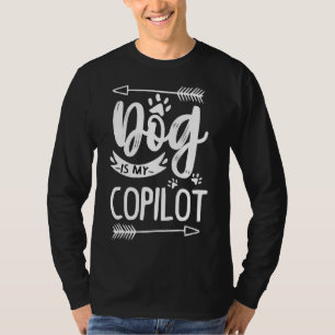 Camiseta Mon Chien Est Mon Capilot Chiot Doggo Happy Doggo