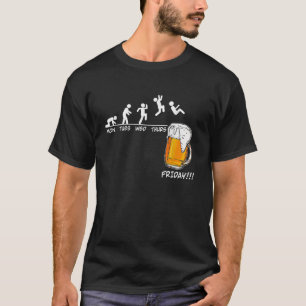 Camiseta Mon Tues Wed Thurs Viernes Beer