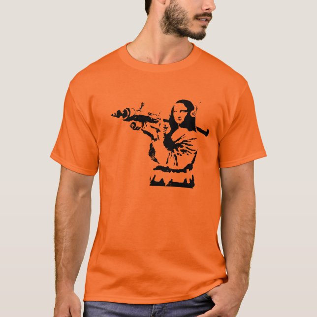 Camiseta Mona en guerra (Anverso)