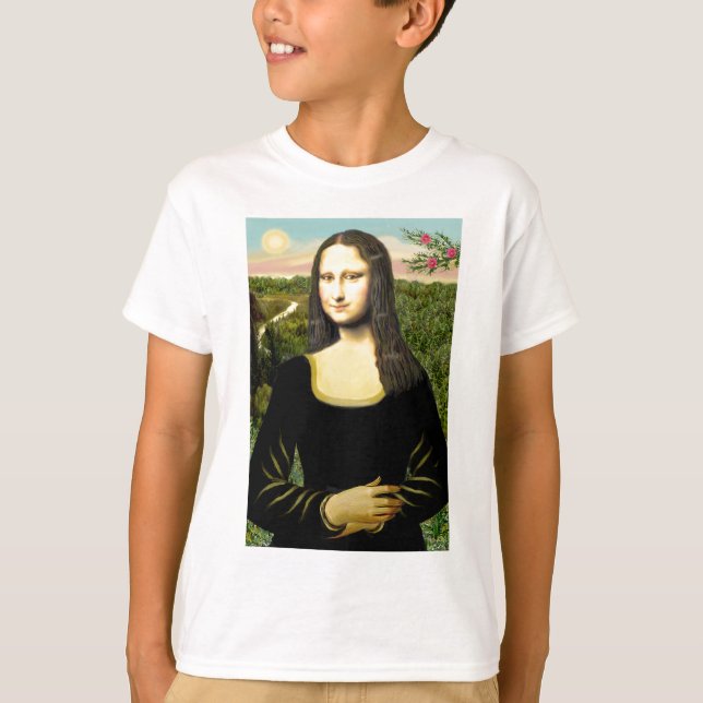 Camiseta Mona Kusa - inserta tu(s) mascota(s) (Anverso)