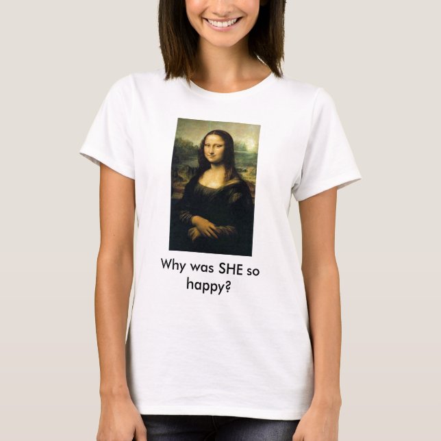 Camiseta Mona Lisa (Anverso)