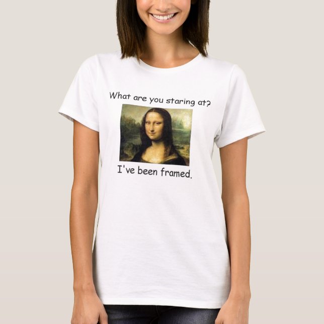 Camiseta Mona Lisa (Anverso)