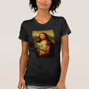 Camiseta Mona Lisa ama a las verduras