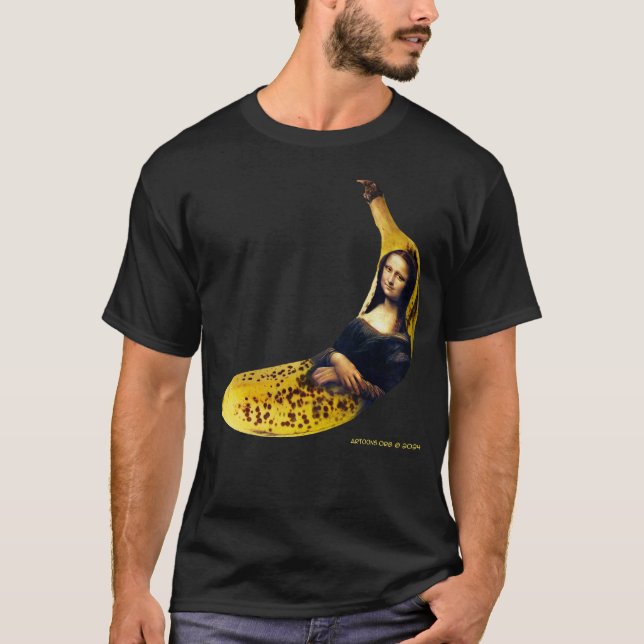 Camiseta Mona Lisa Banana (Anverso)