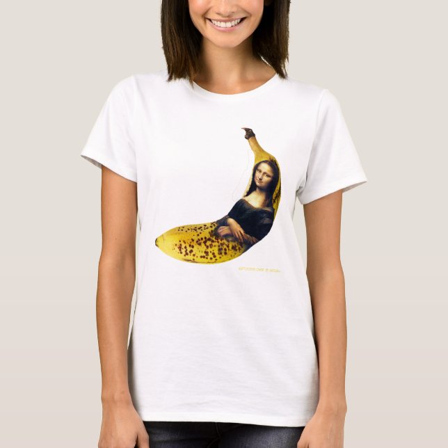 Camiseta Mona Lisa Banana (Anverso)