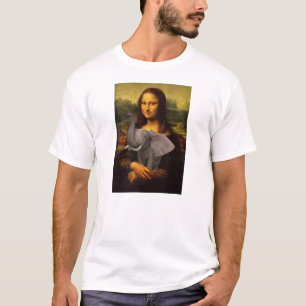 Camiseta Mona Lisa con el elefante