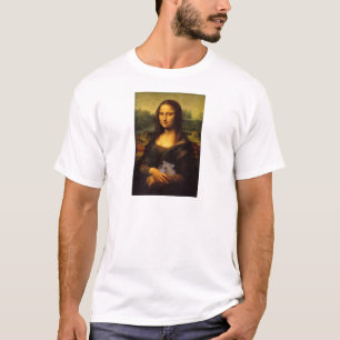 Camiseta Mona Lisa Con Hamster