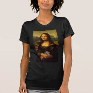 Camiseta Mona Lisa Con Hamster