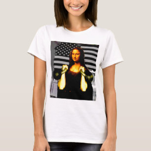 Camiseta Mona Lisa con KettleBells