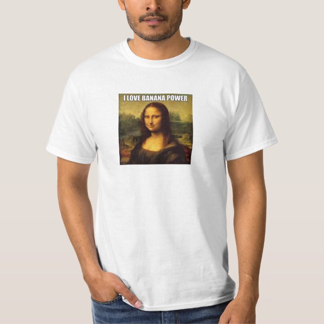 Camiseta Mona Lisa dice (Anverso)