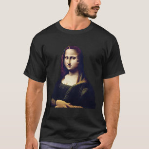 Camiseta Mona Lisa Digital Renaissance Remix Stic