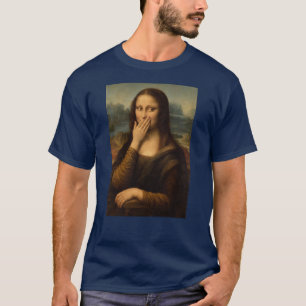Camiseta Mona Lisa divertida