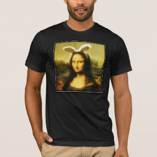 Camiseta Mona Lisa El Conejo De Pascua