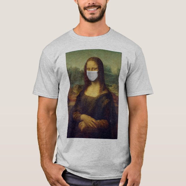 Camiseta Mona Lisa enmascarada 2020 (Anverso)