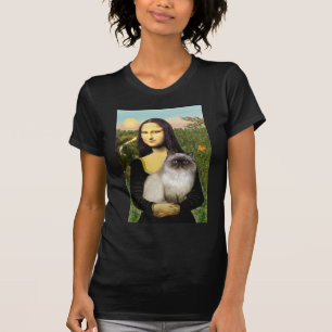 Camiseta Mona Lisa - gato Himalaya 7