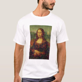 Camiseta Mona Lisa Lettuce Bella Artes Vegan Spoof