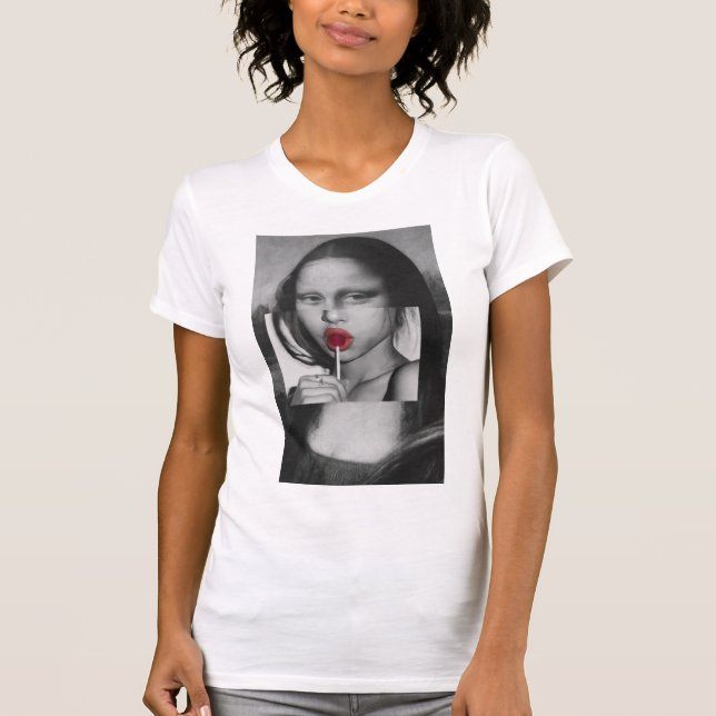 Camiseta Mona Lisa Lollipop (Anverso)