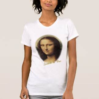 Camiseta Mona Lisa por Leonardo da Vinci