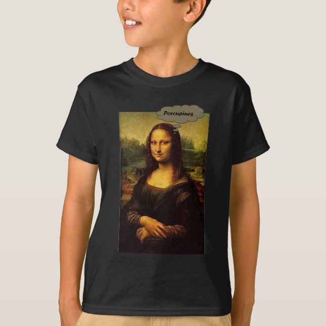 Camiseta Mona Lisa Porcupines (Anverso)