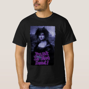 Camiseta Mona Lisa: Punk Is Not Dead