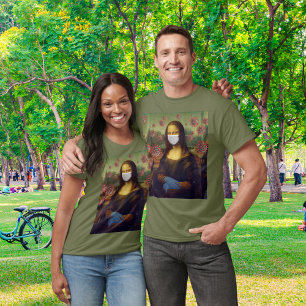 Camiseta Mona Lisa Se La Molestó Jugando Unisex Seguro