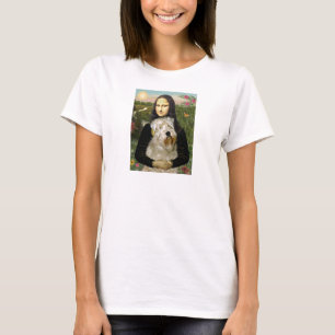 Camiseta Mona Lisa - Wheaten Terrier 1