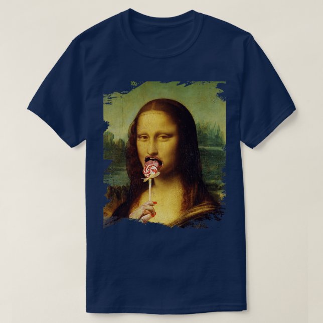 Camiseta Mona Lollipop Lisa (Diseño del anverso)
