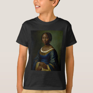 Camiseta Mona Negra Lisa Mes de Historia Negra Mujer Negra