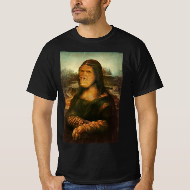 Camiseta Mona Rilla aka Mona Lisa (Anverso)