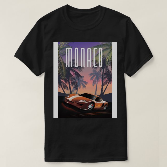 Camiseta Mónaco (Diseño del anverso)