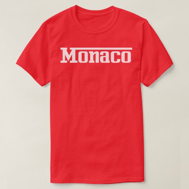 Camiseta Mónaco (Diseño del anverso)