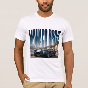Camiseta Monaco Drive Lujo Gráfico Costero