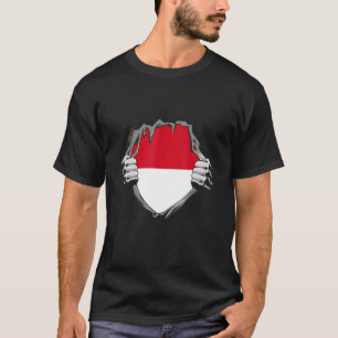 Camiseta Monaco Flag