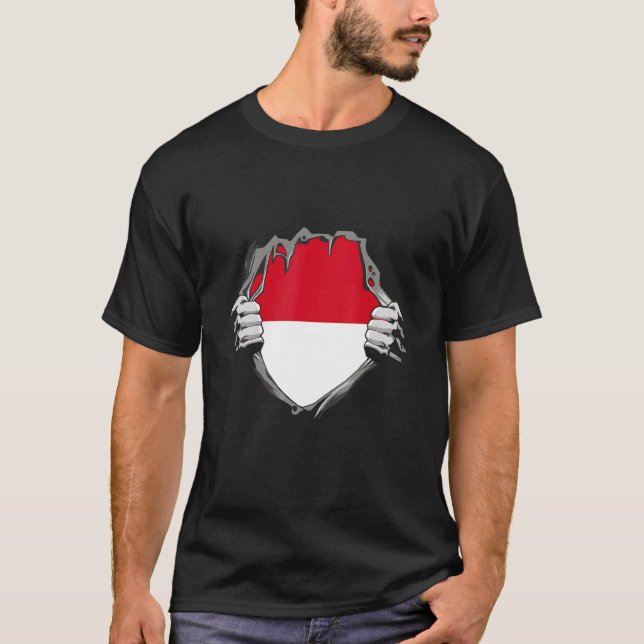 Camiseta Monaco Flag (Anverso)