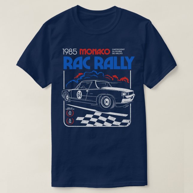 CAMISETA MÓNACO RALLY (Diseño del anverso)