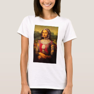 Camiseta Monalisa real indio