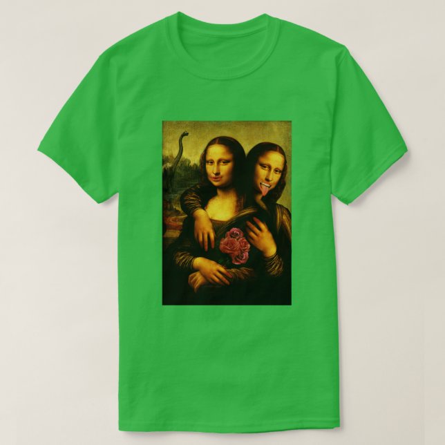 Camiseta Monalisa Twins (Diseño del anverso)