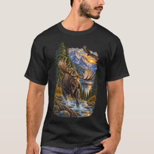Camiseta Monarca de la Montaña – Viejo Alce Silvestre