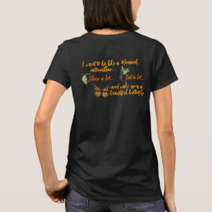 Camiseta Monarca del lavado de vintage T-Shirt