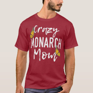 Camiseta Monarca Loca Mamá Inspira Entomólogo Mariposa