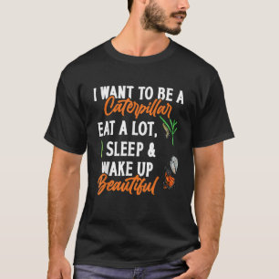 Camiseta Monarca mariposa Caterpillar Inceptor Colector Ent
