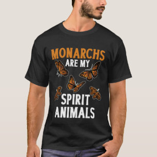 Camiseta Monarca Mariposa Espíritu Animal Insect Entomologi