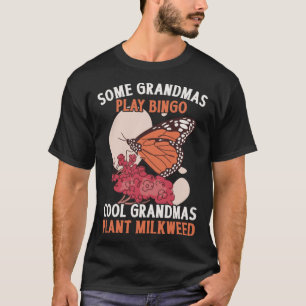 Camiseta Monarca Mariposa Planta de Abuela Milkweed Pullove