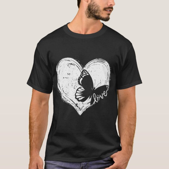 Camiseta Monarcas de mariposa cúrcuta Amantes Entomólogos H (Anverso)
