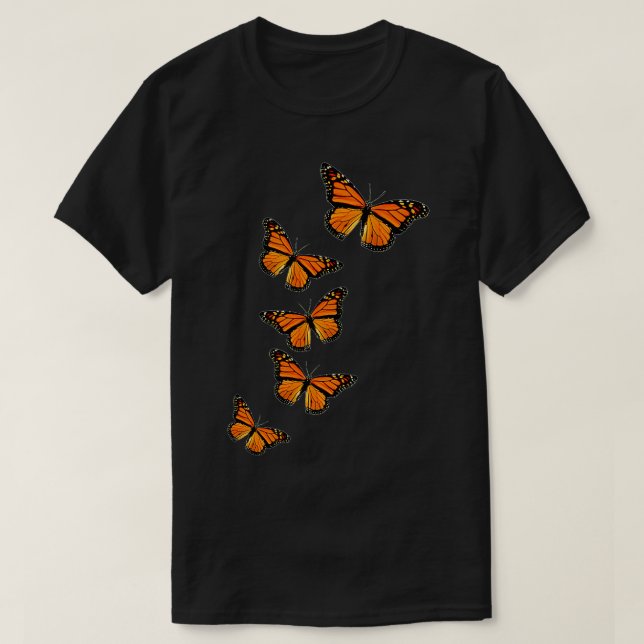 Camiseta Monarch Butterflies Entomólogos Inspiradores (Diseño del anverso)