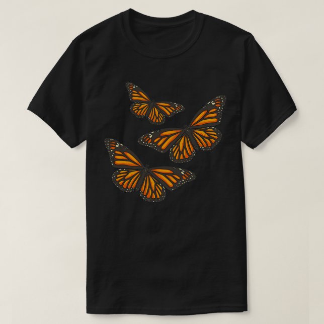 Camiseta Monarch Butterfly Inspire Fly (Diseño del anverso)